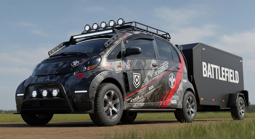 iミーブバトルフィールド軍用車