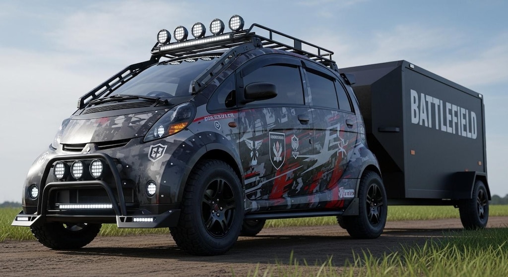 iミーブバトルフィールド軍用車