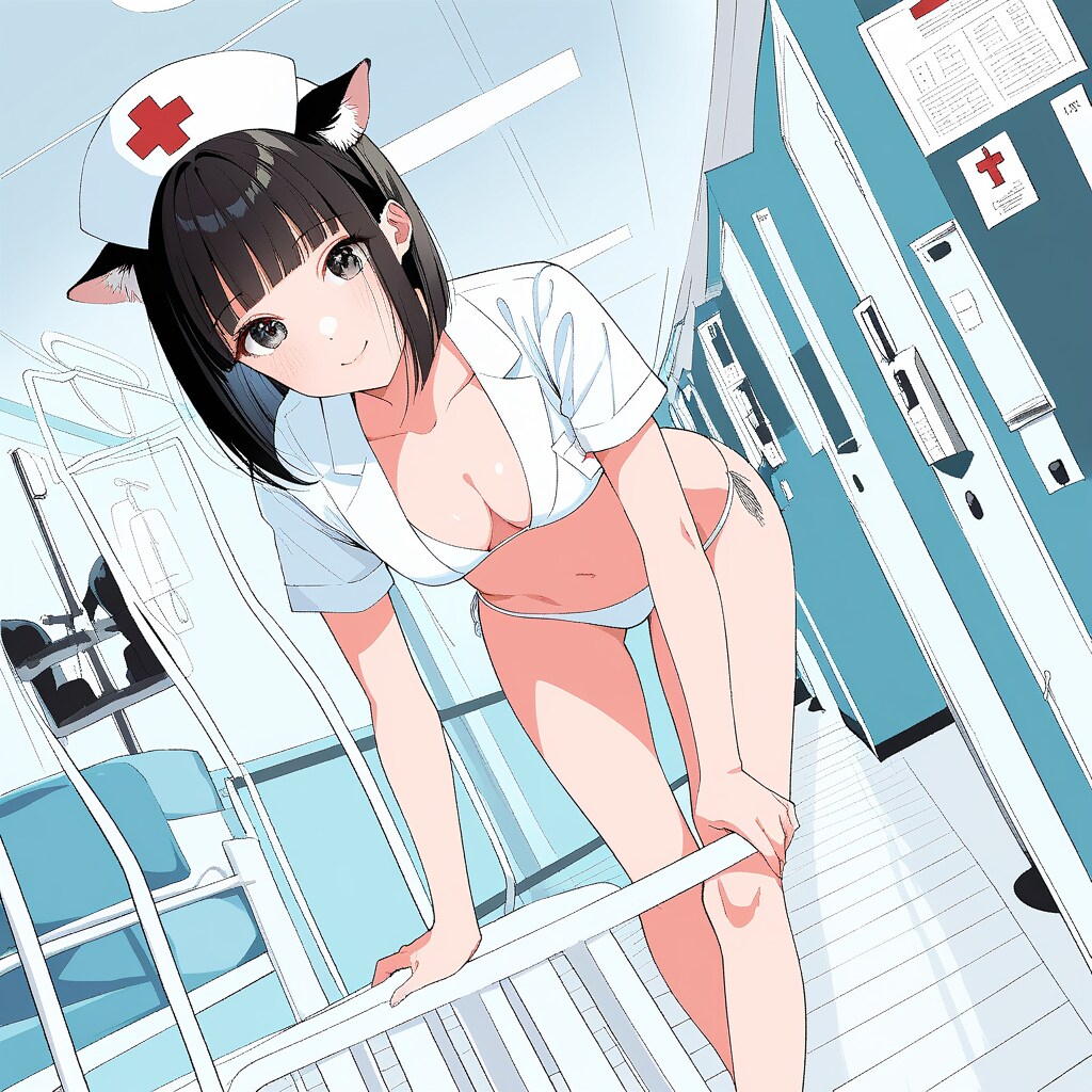 ビキニナース猫娘