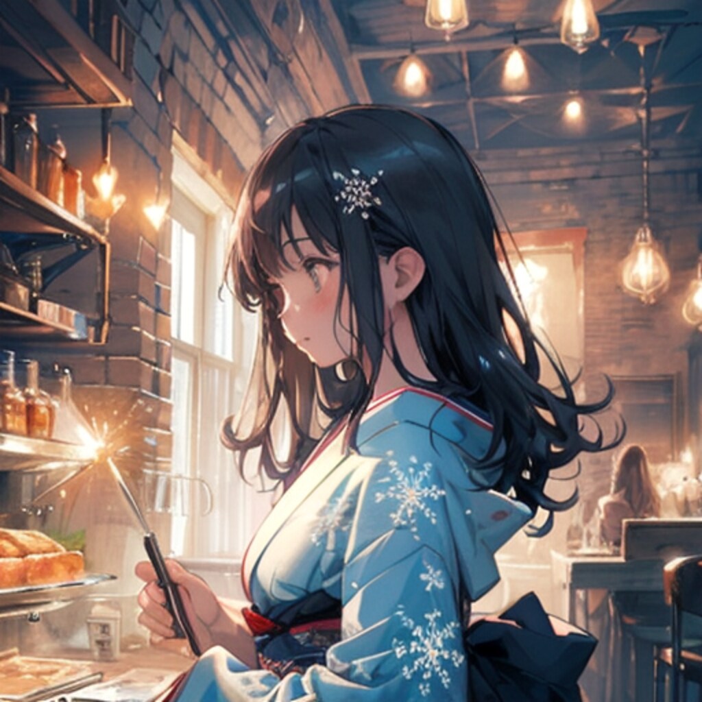 浴衣少女