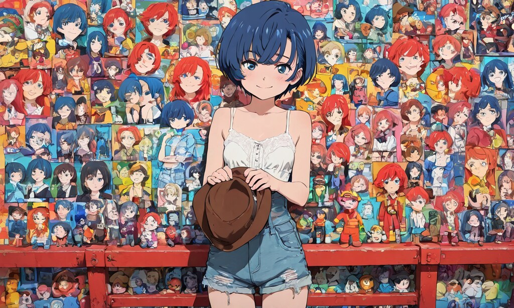 カウボーイハットだ柑菜ちゃん