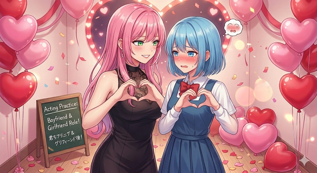 お姉ちゃんの恋愛特訓♡