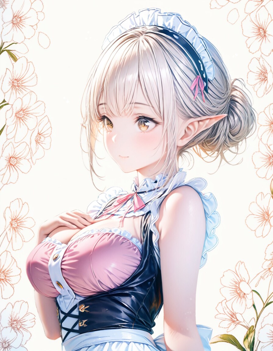 メイド喫茶のエルフ姉さんXL