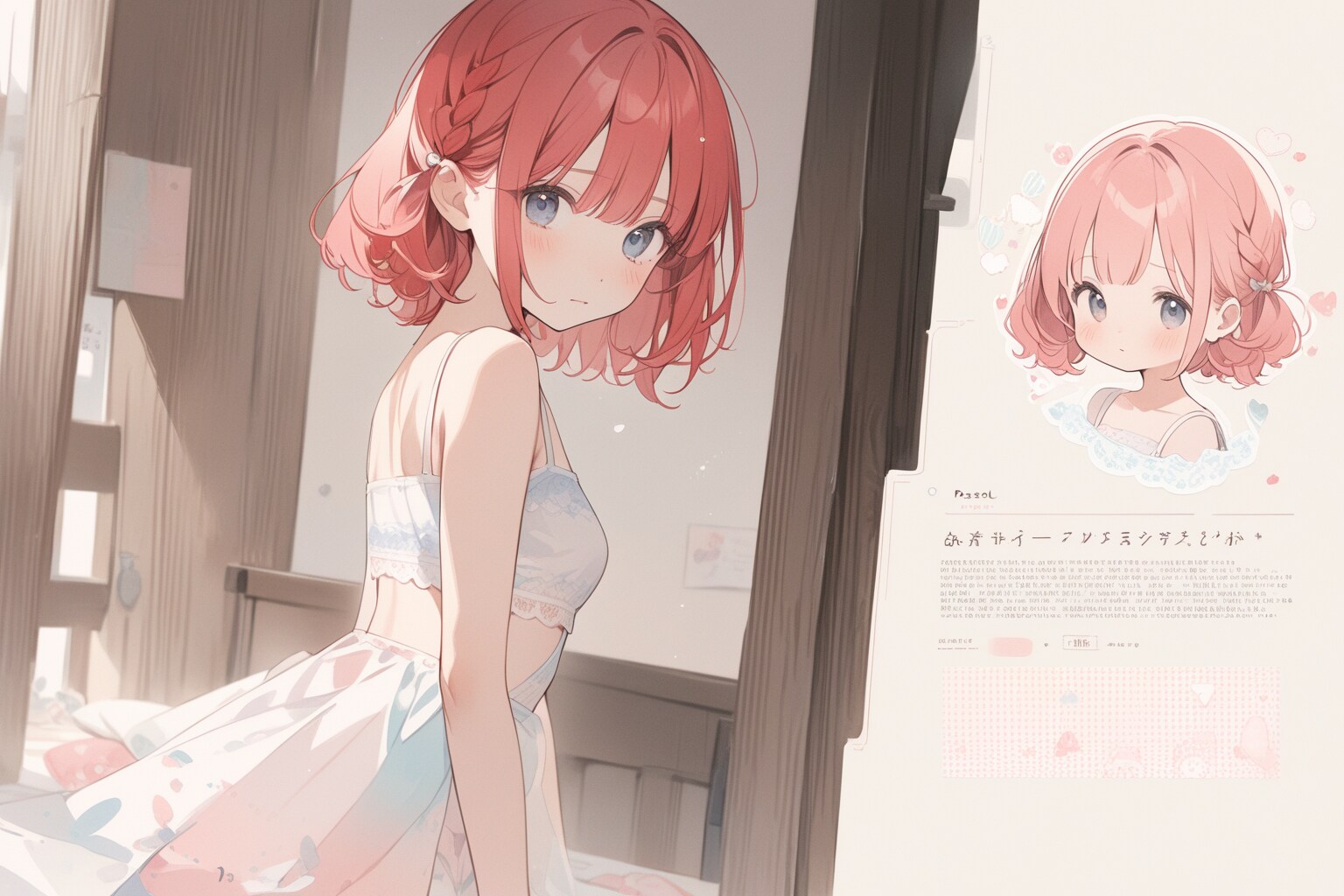 ツンデレギャル没絵（3） | の人気AIイラスト・グラビア