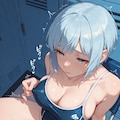 水着ぴゅっぴゅ 5枚目