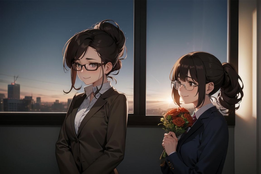 先生、ありがとうございましたっ【全２枚】