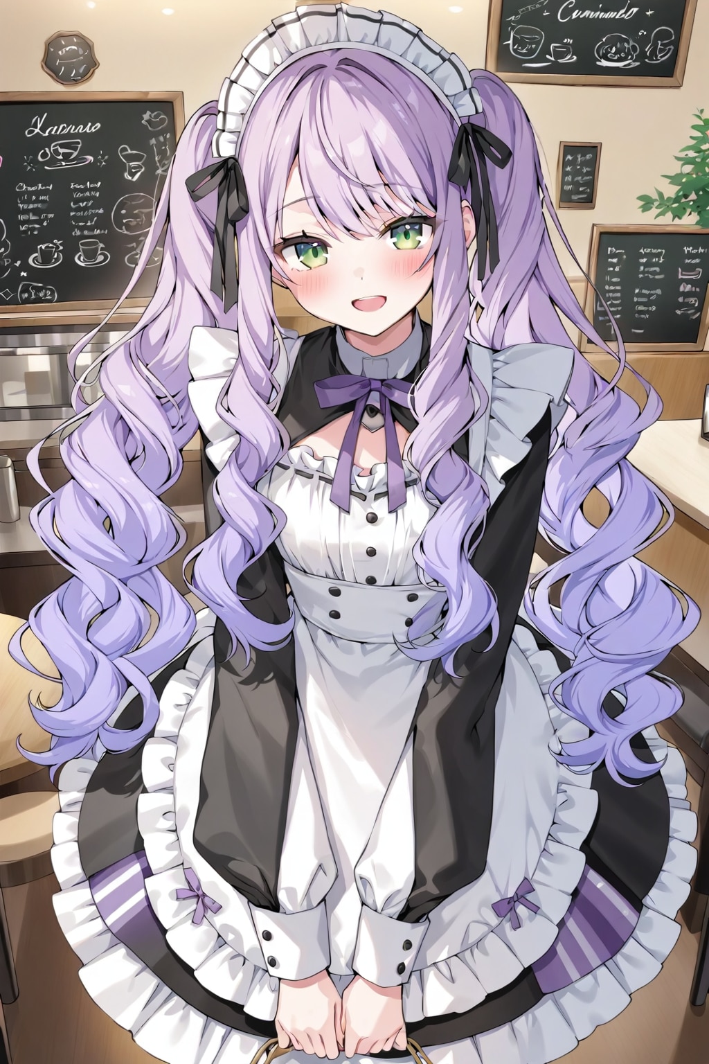 メイドのLILACちゃん