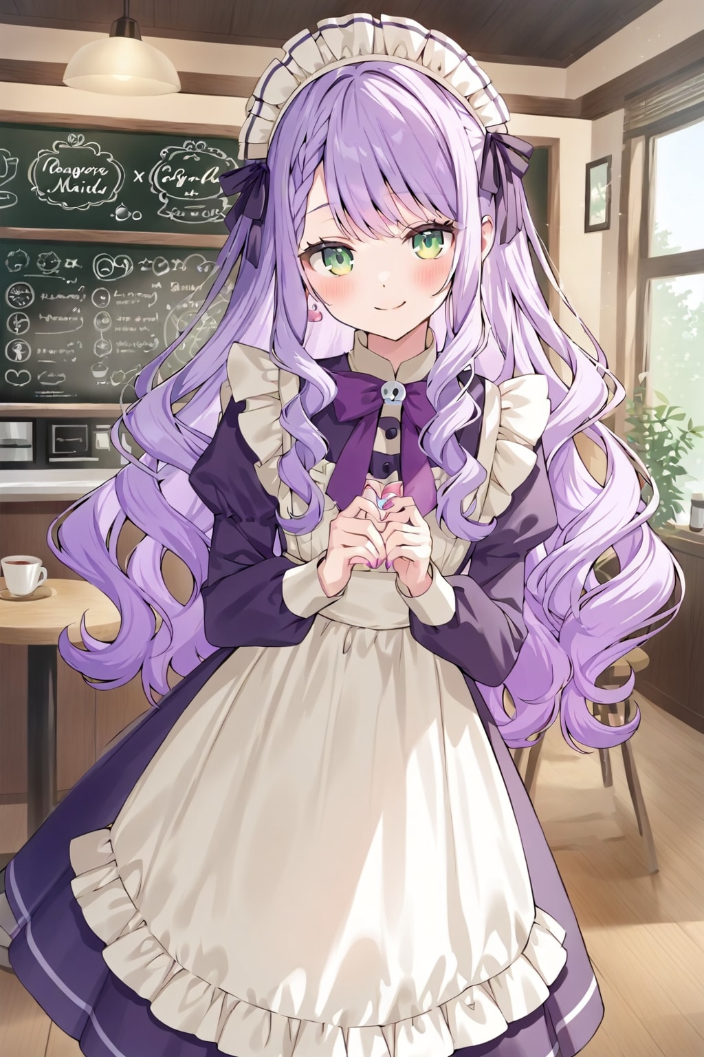 メイドのLILACちゃん