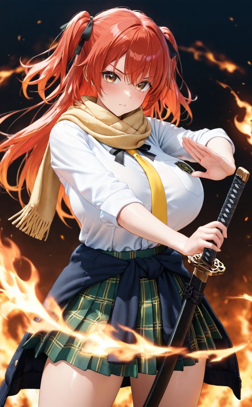 焔崎千尋ちゃん | の人気AIイラスト・グラビア