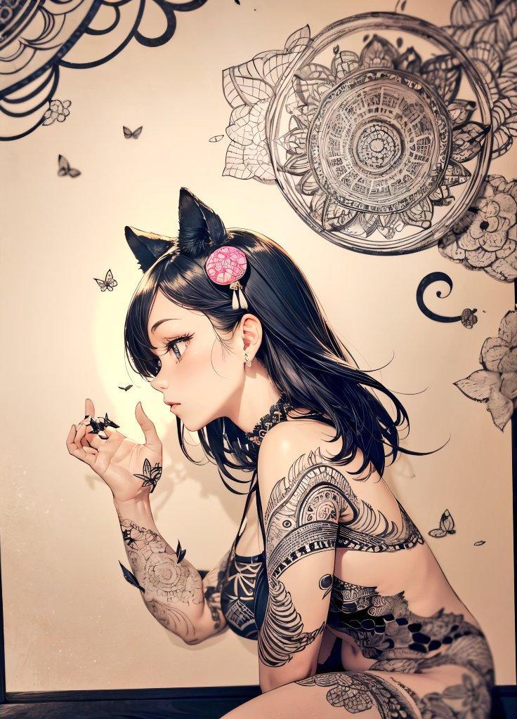 初対面🐱