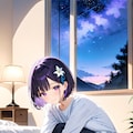 ストレッチ中のひまり 8枚目