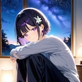 ストレッチ中のひまり 4枚目