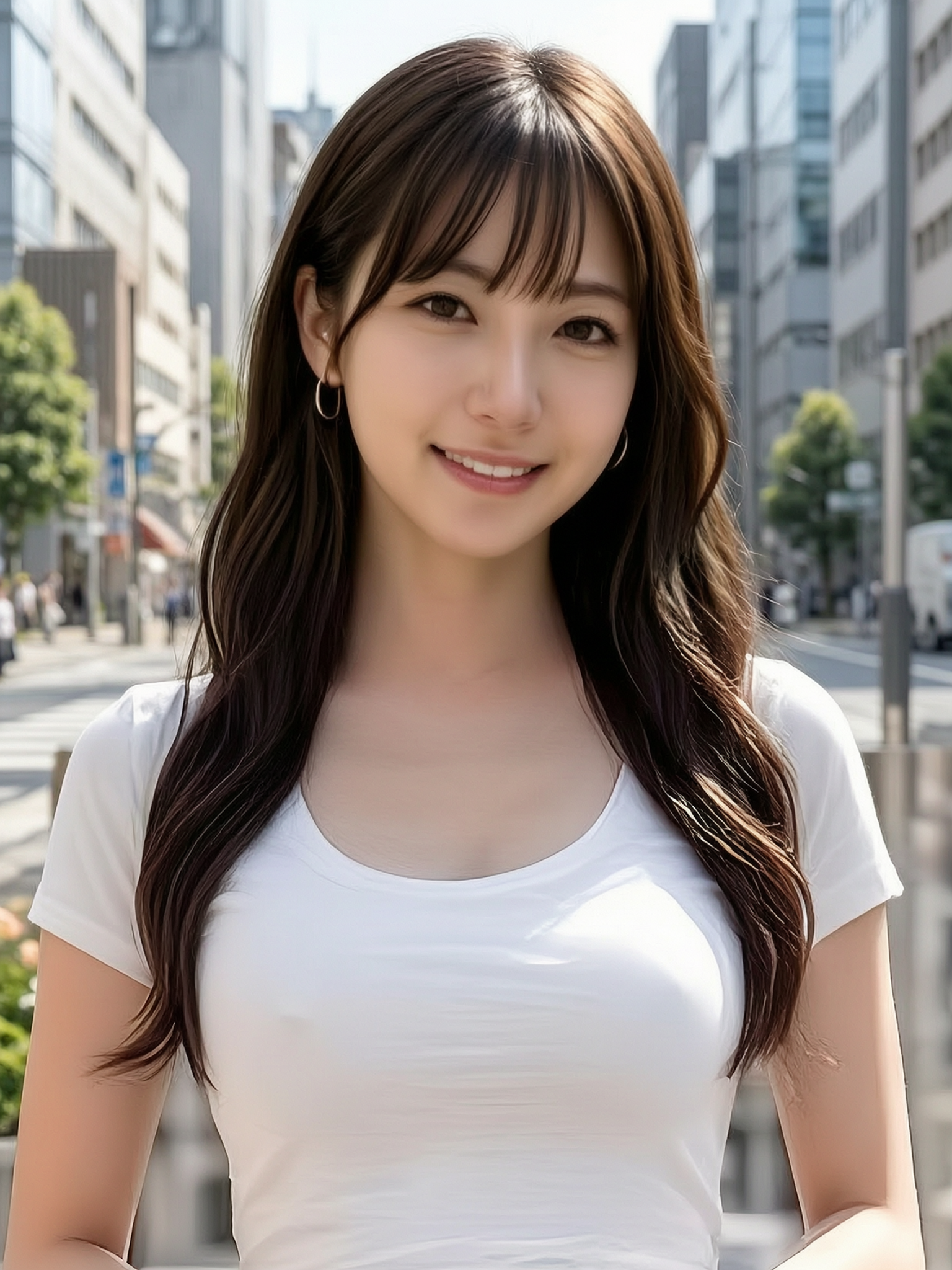 Tシャツの日 (街角美女)