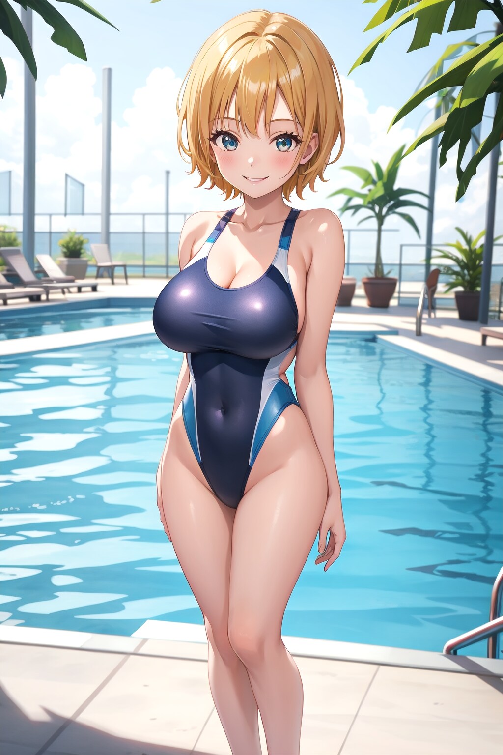 どう・・・かな？　似合う？