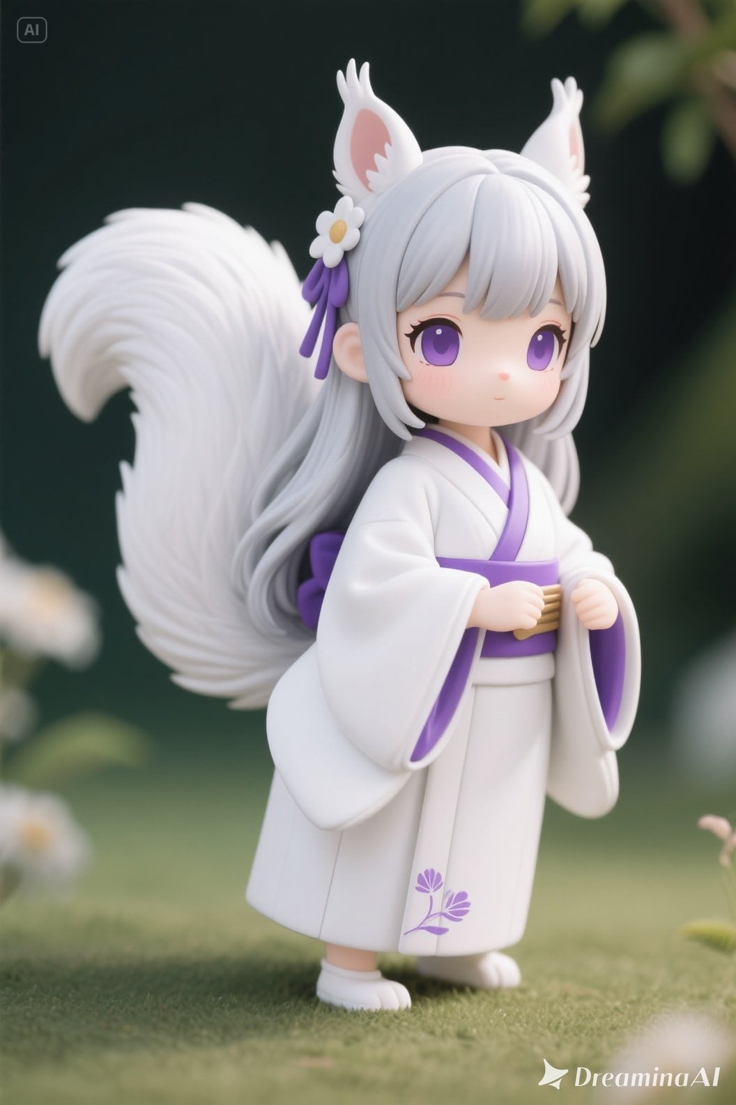 【フィギュア風】リスの御神体2 | の人気AIイラスト・グラビア