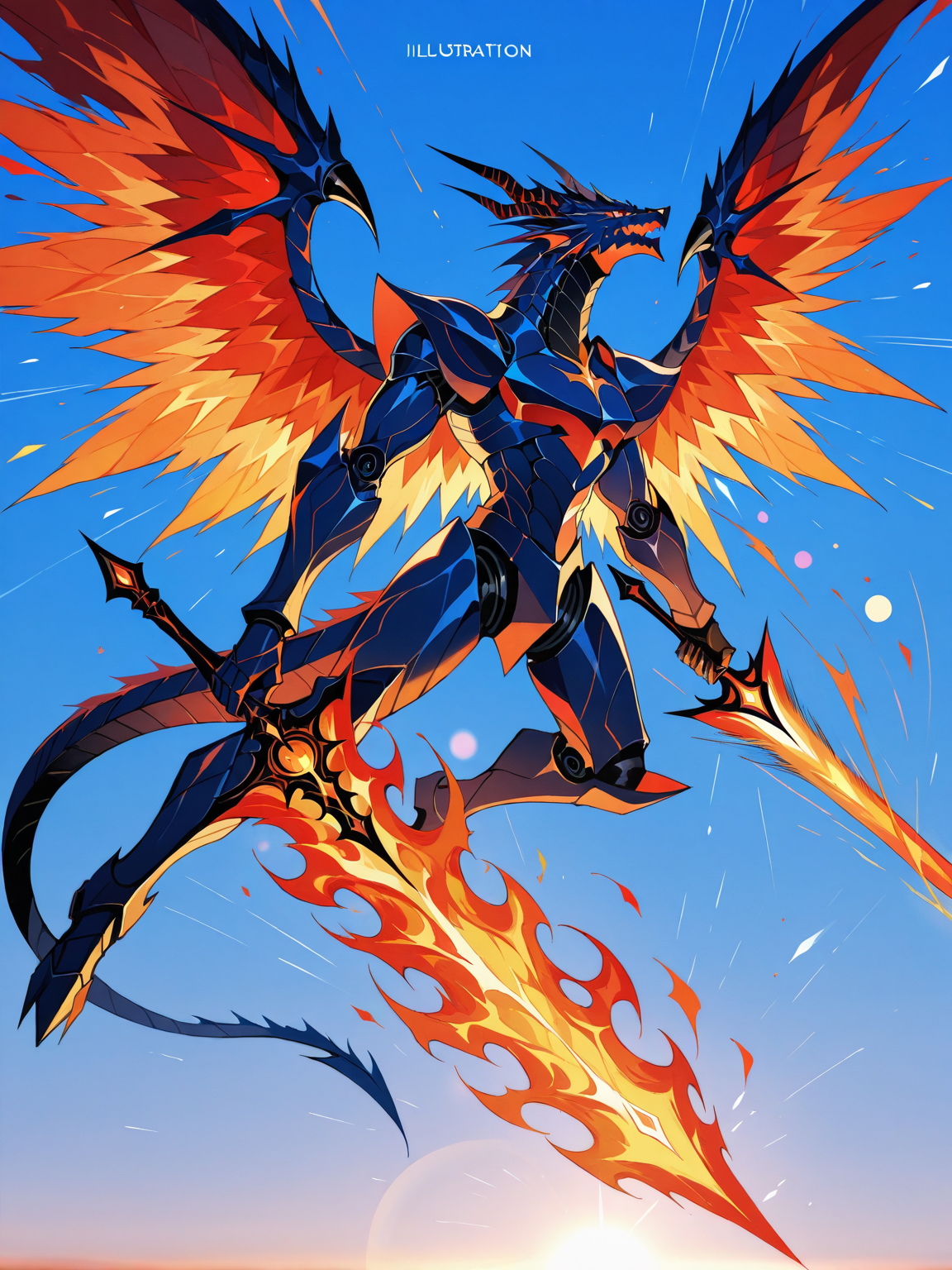 機械生命体 ブラックドラゴン | の人気AIイラスト・グラビア