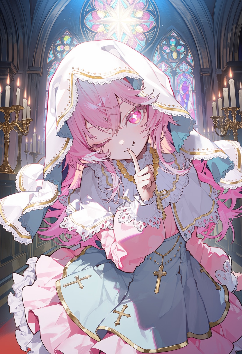 懺悔聞こうか？ざーこおにいちゃん♡ | の人気AIイラスト・グラビア