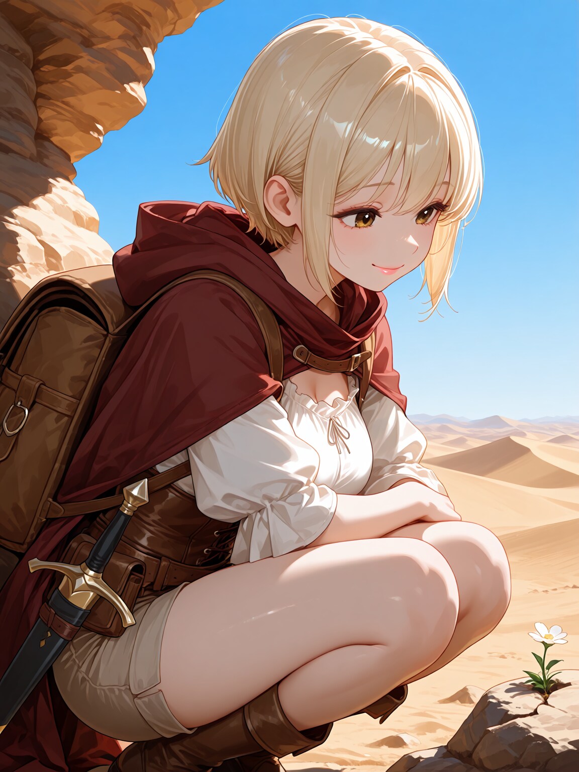 砂漠の花