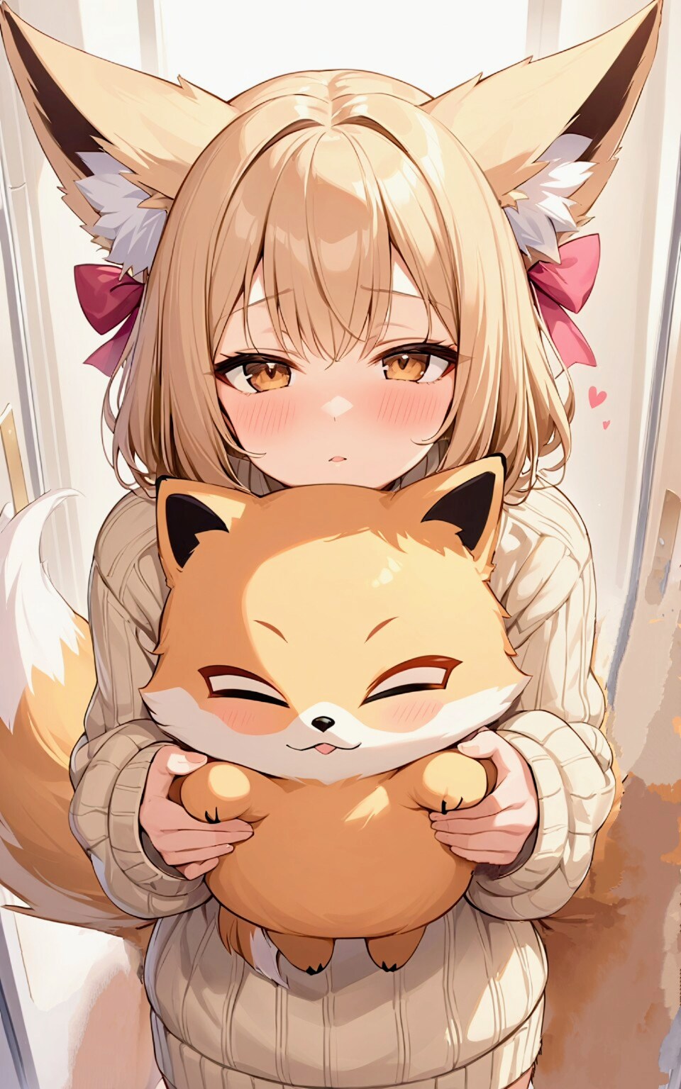 きつねだっこ