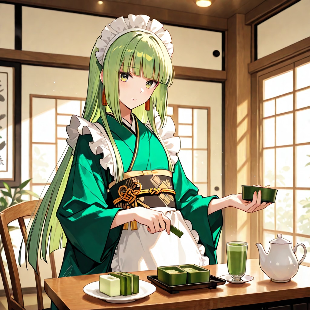 静寂の和洋メイド