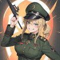 装甲の厚い女軍人 5枚目
