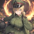 装甲の厚い女軍人 2枚目