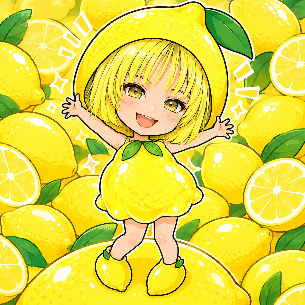 10/5 レモンの日(レモンちゃん) | の人気AIイラスト・グラビア