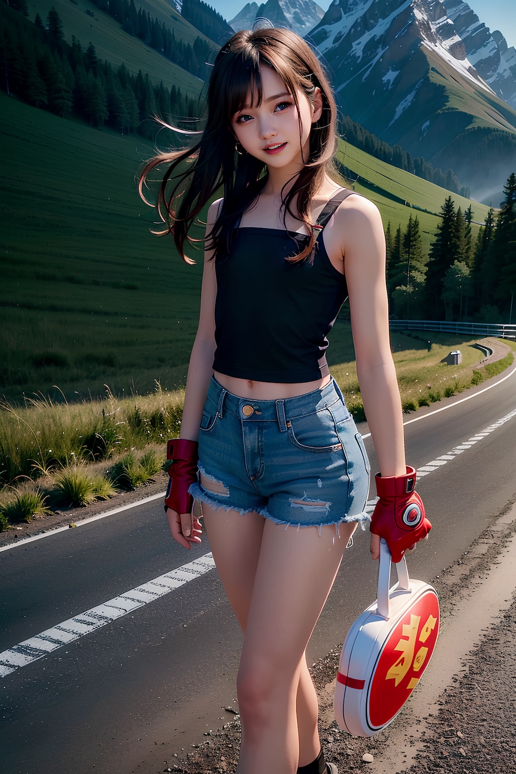 見た目は走り屋っぽいちひろ