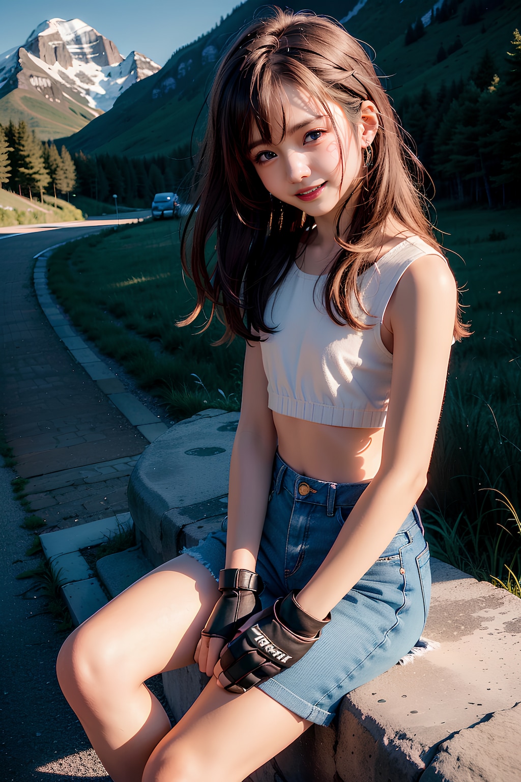 見た目は走り屋っぽいちひろ