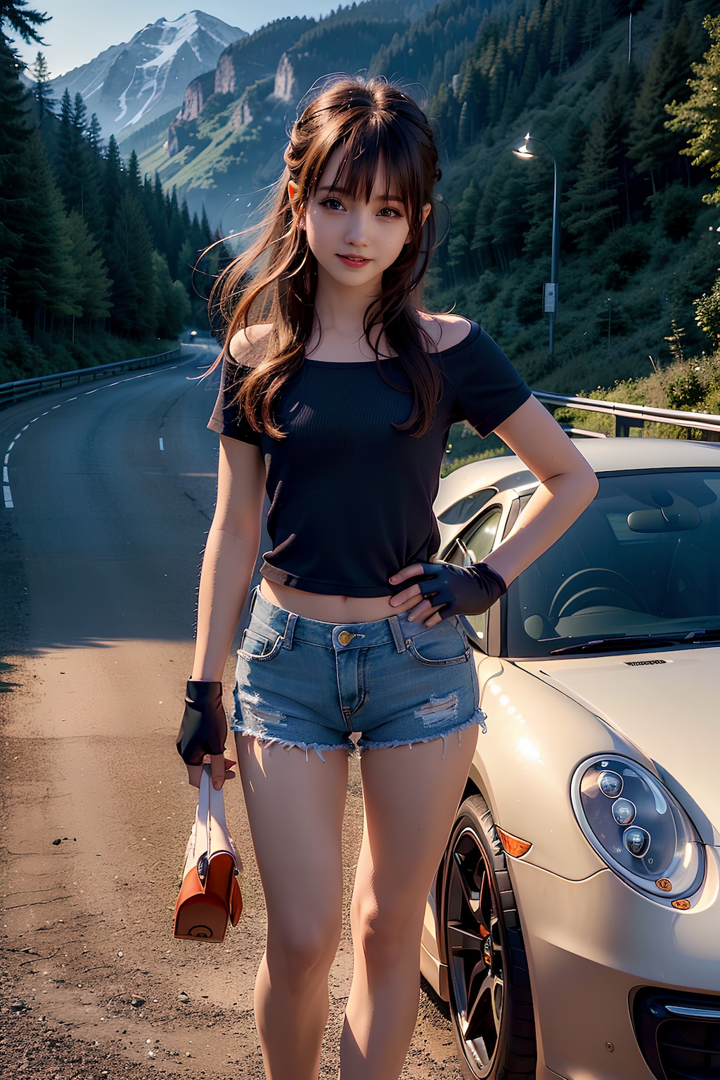 見た目は走り屋っぽいちひろ