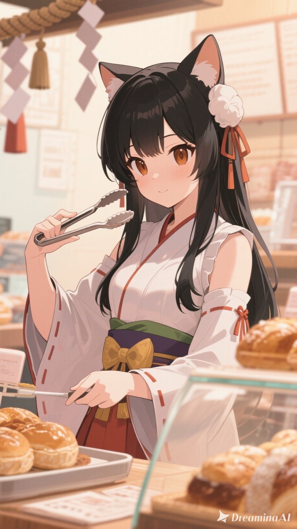 トングをカチカチ言わせて遊ぶさくらちゃん