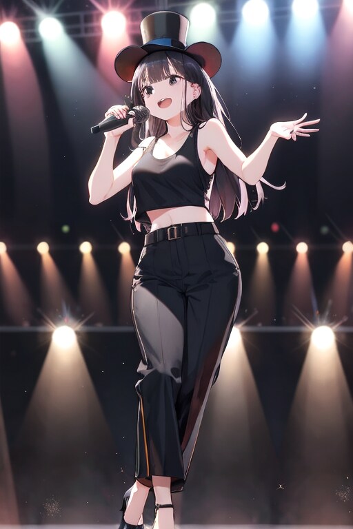 アイドル歌手・黒猫絵馬のワンマンライブ