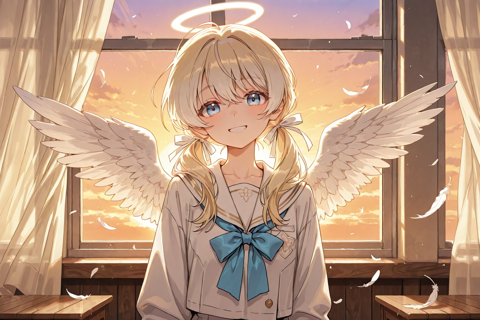天使 | の人気AIイラスト・グラビア