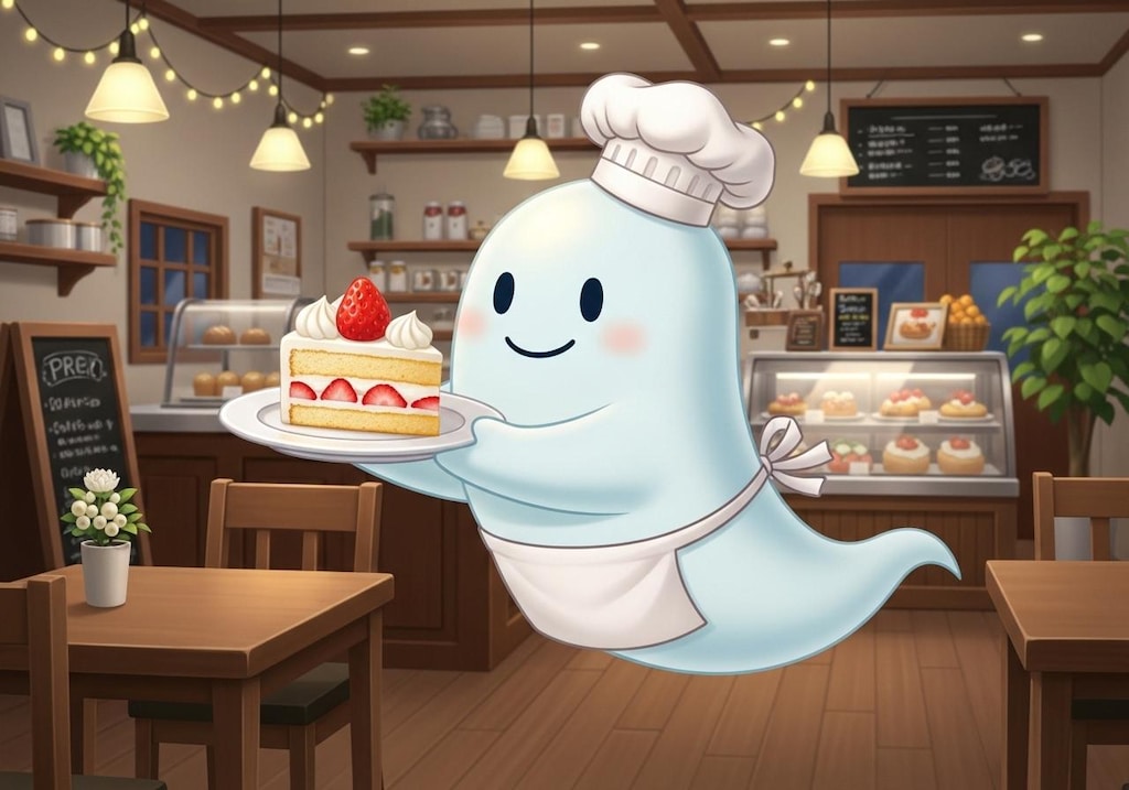 デザートのお化けパティシエ御手製の苺ショートケーキ