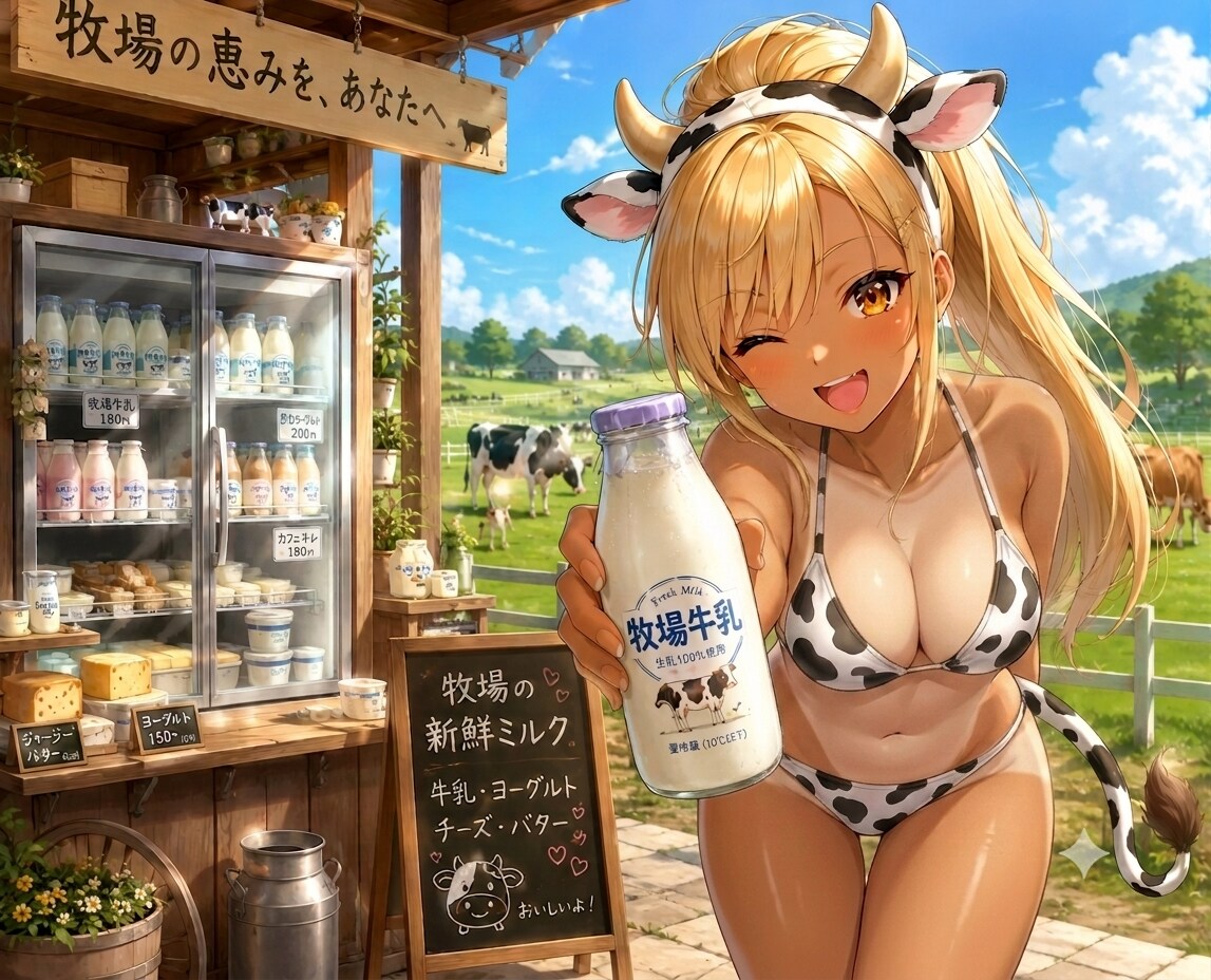 🐮牧場直売キャンペーンガール🐂🐄