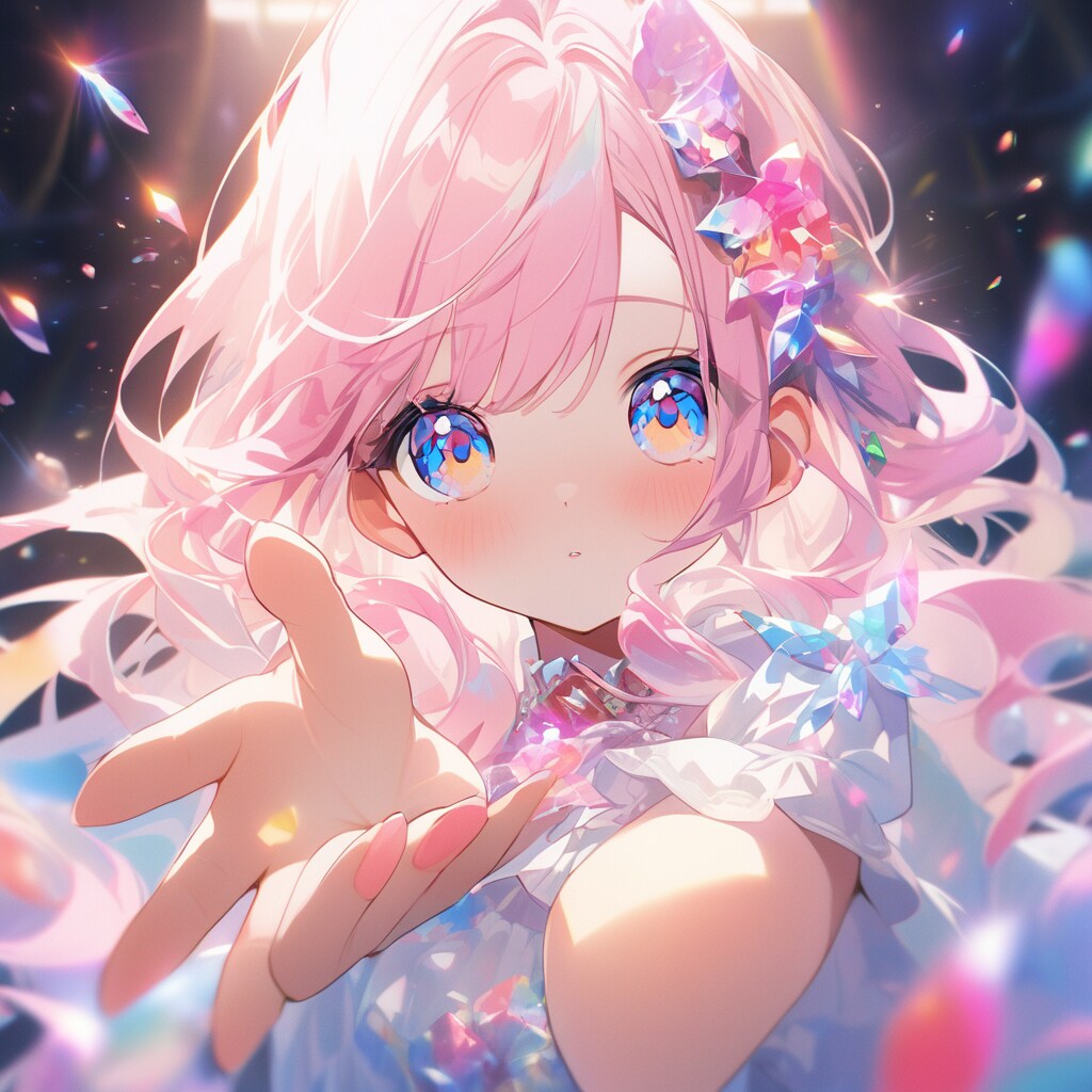 琥珀糖の「こはく」ちゃん