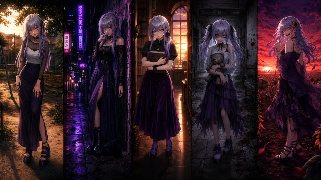 ロングスカート（しおんちゃん）