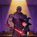 魔女っ子怪文書プロンプト 4枚目