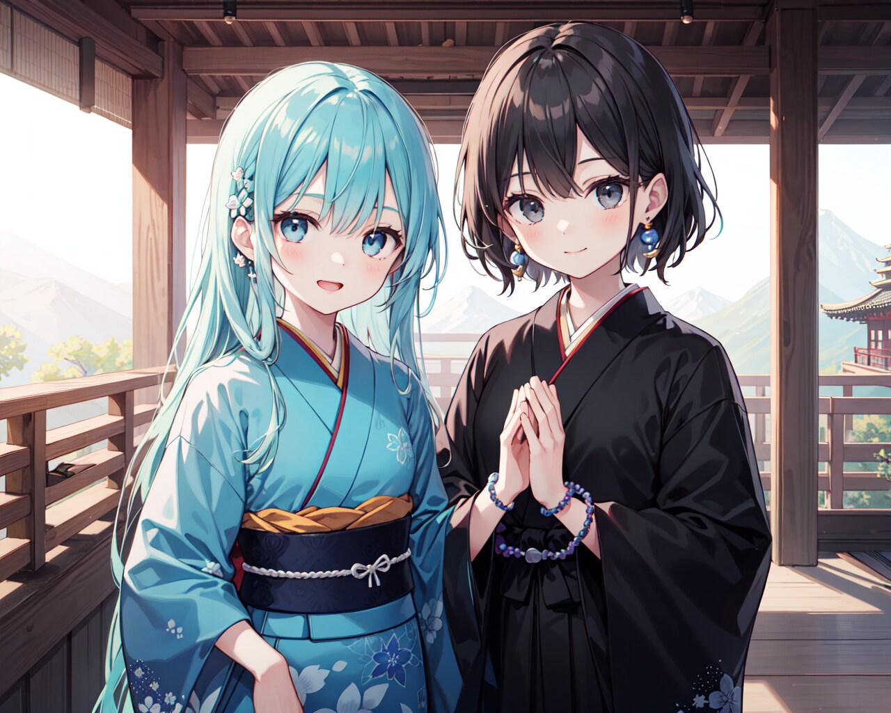 とある企画の青髪さんと僧侶のコラボレーション