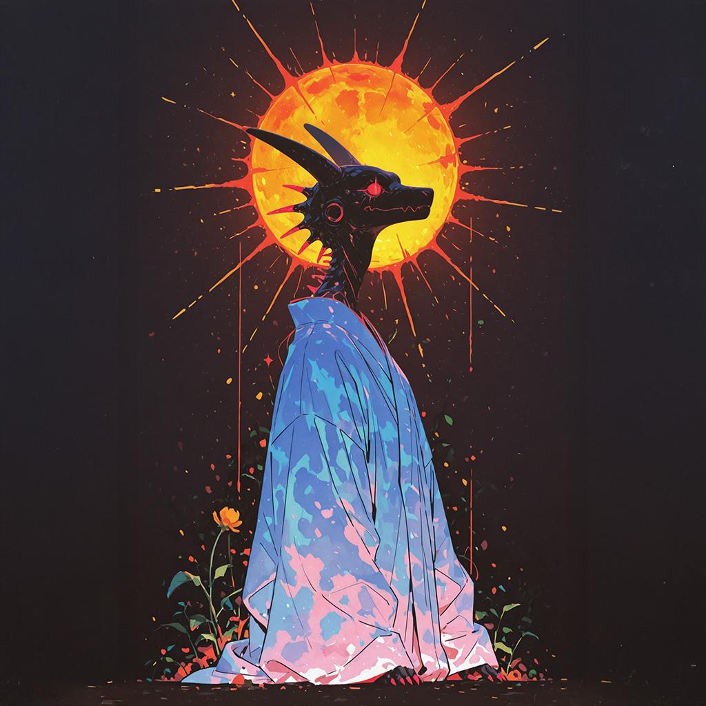 服をもらった竜 | の人気AIイラスト・グラビア