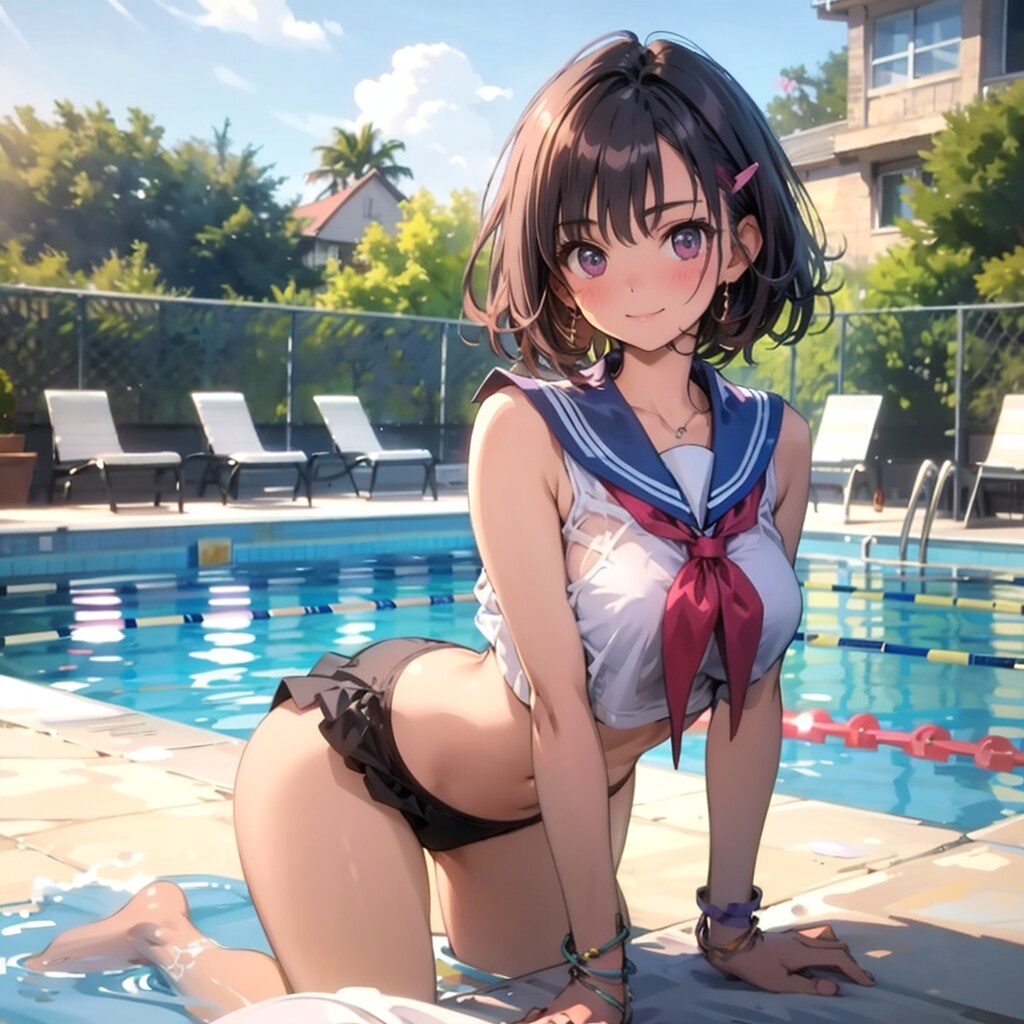 し、指定の制服を着ているだけです