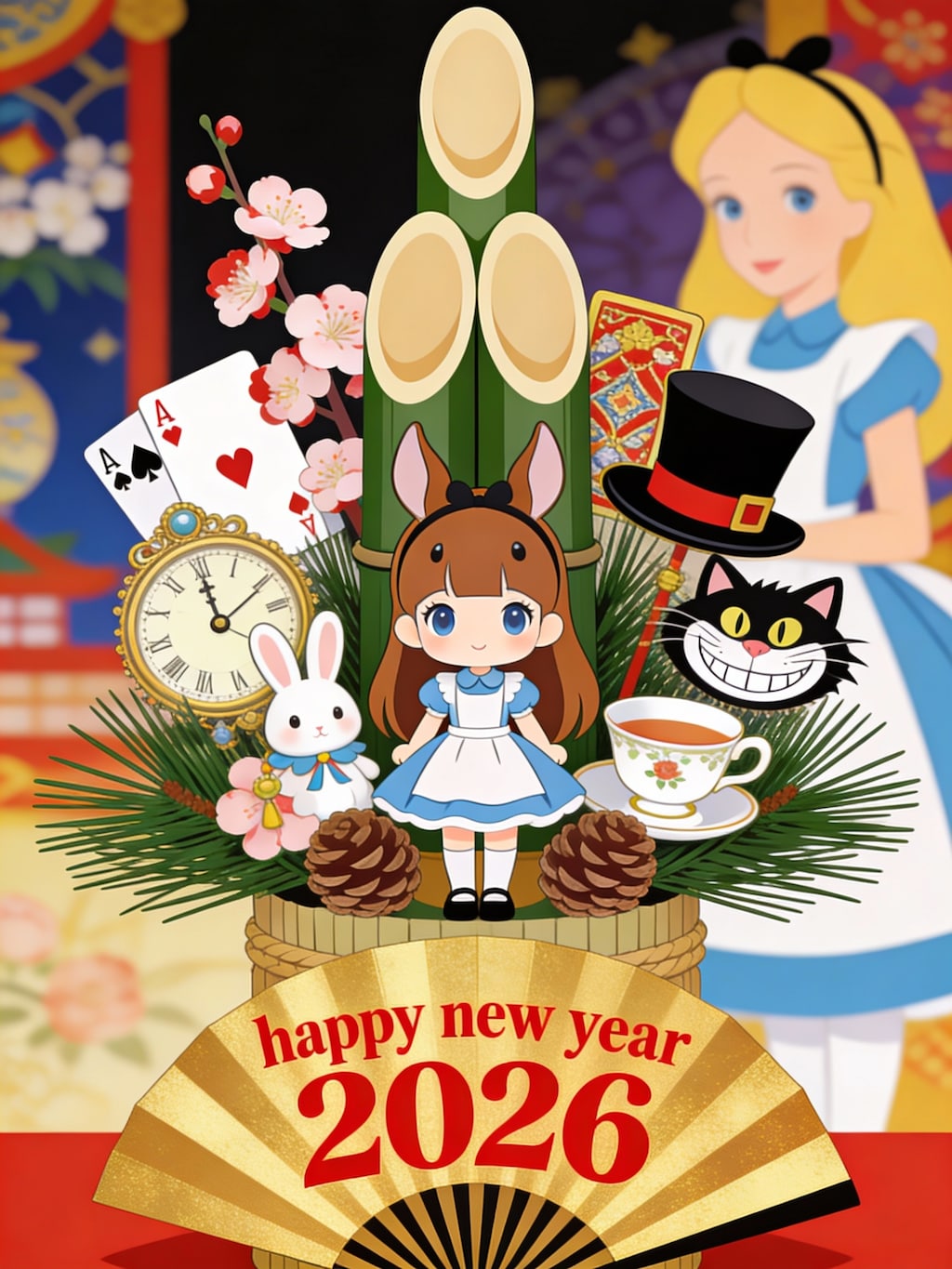 アリスと門松練習⑤