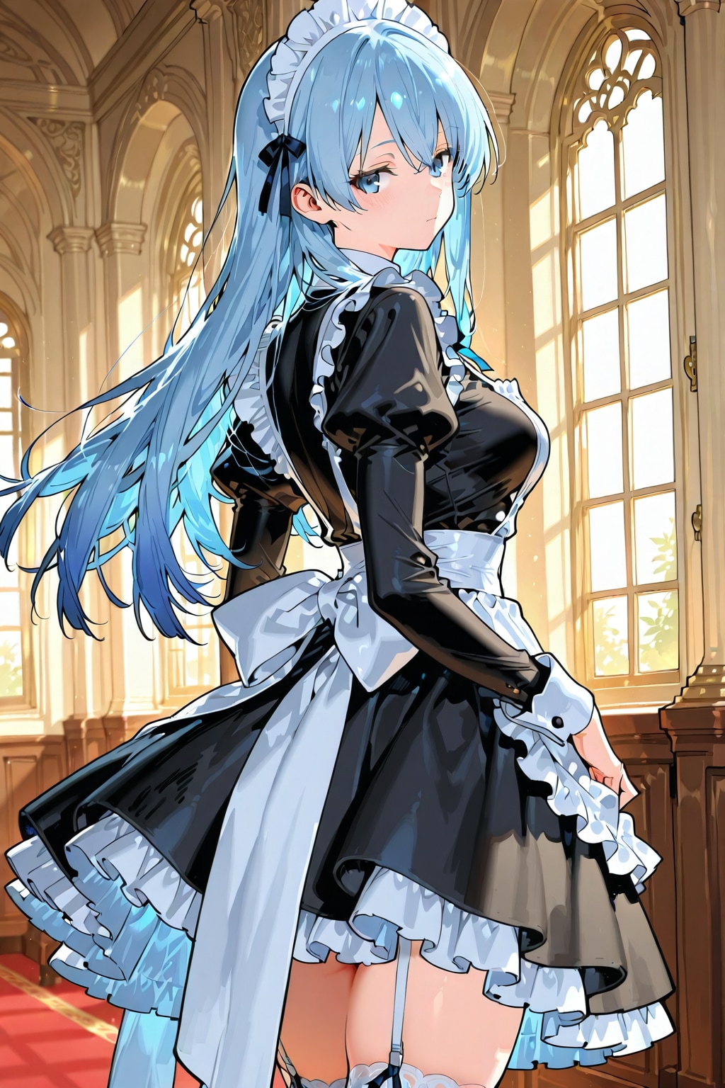 振り返るラピスさん