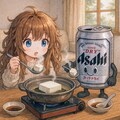 湯豆腐を食べる小さな女の子 4枚目