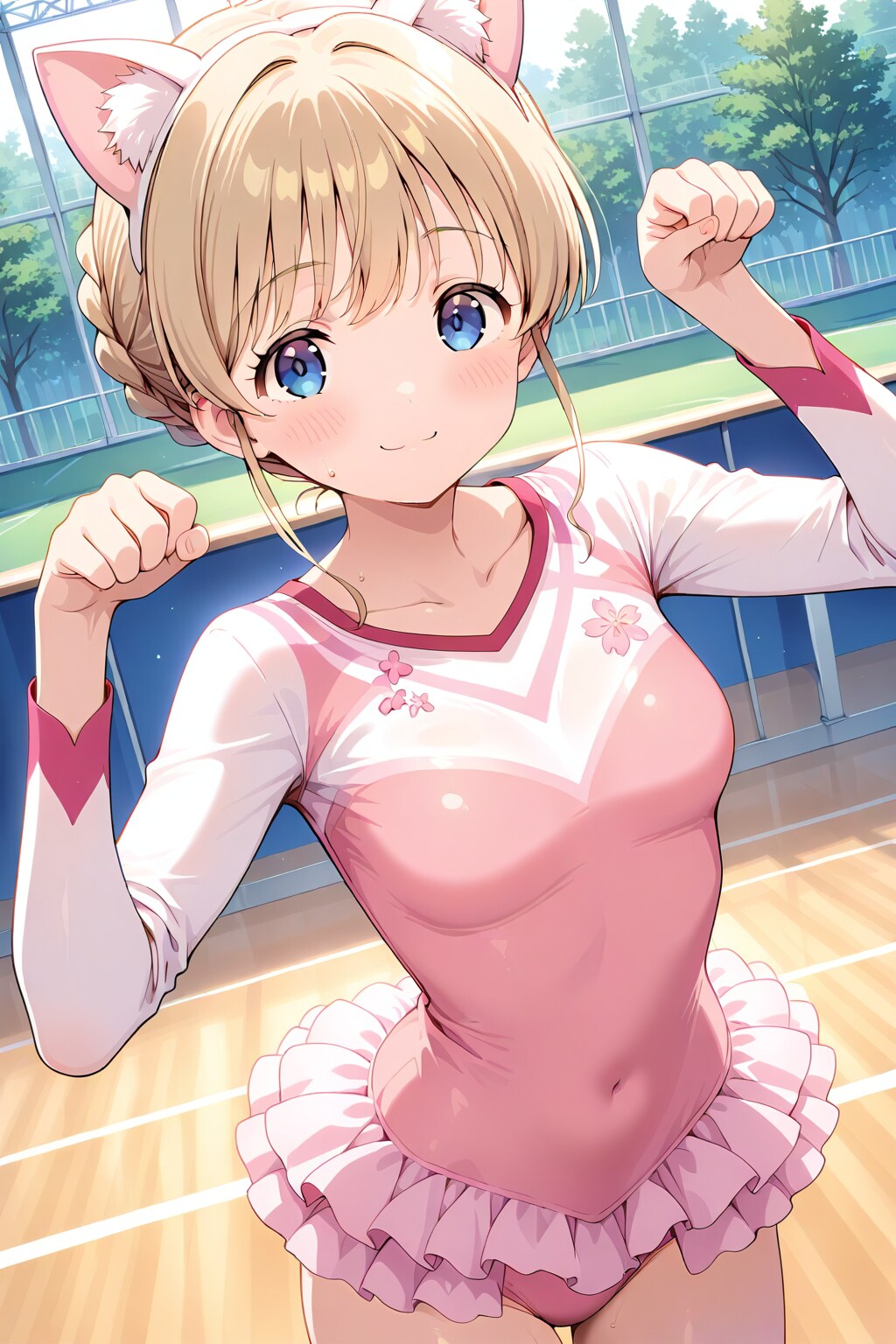新体操部の瑛梨ちゃん（プロンプト改変版その5）