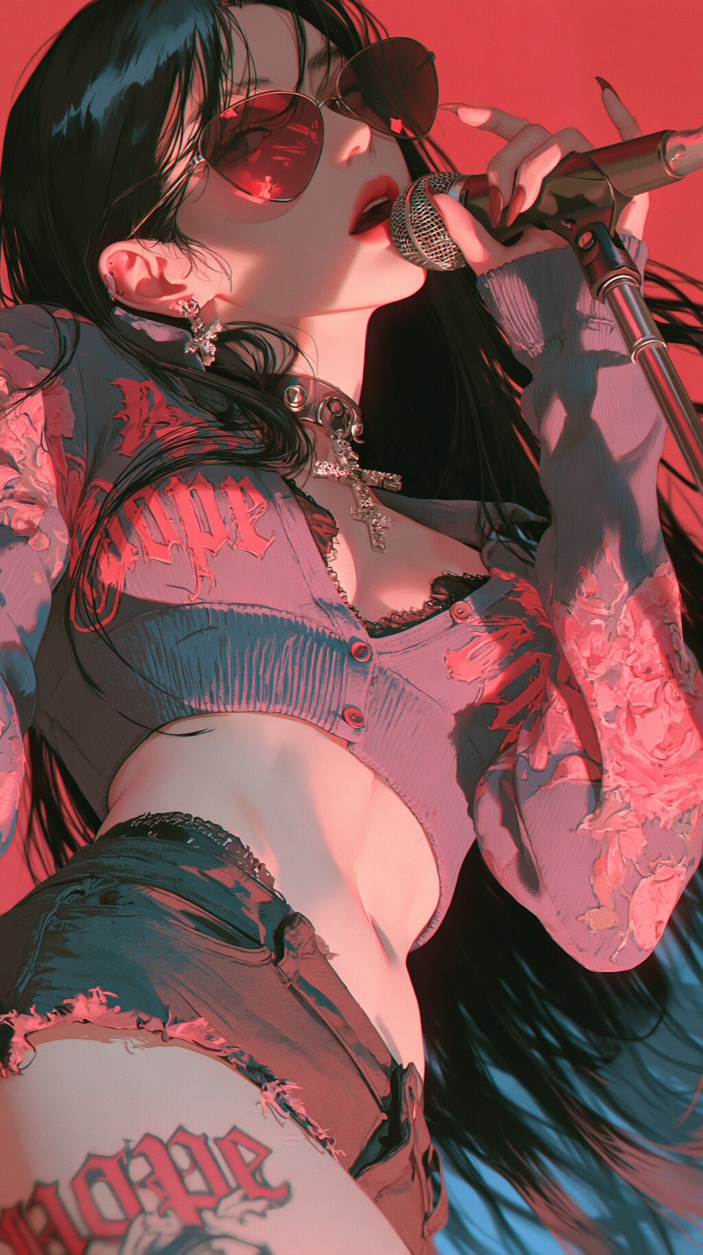 赤が鳴る夜。