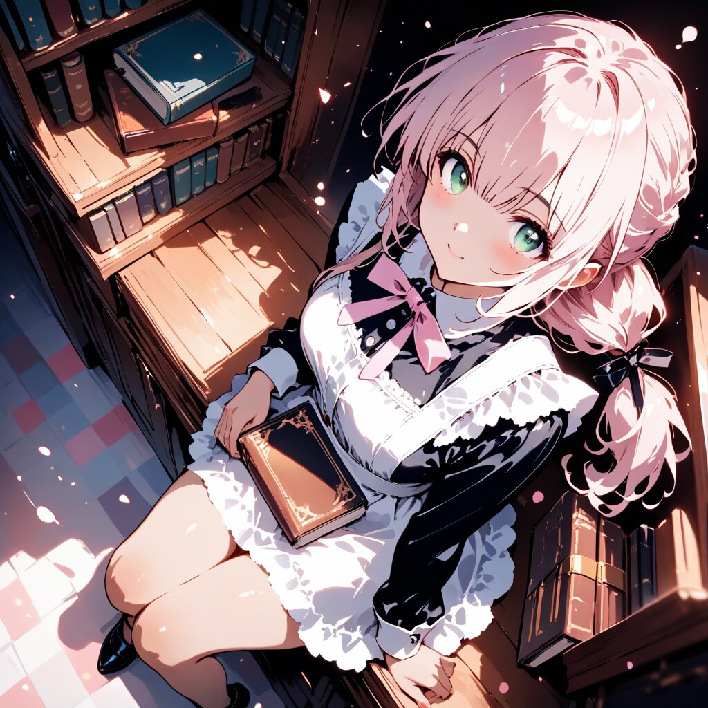 本好きのメイドさん | の人気AIイラスト・グラビア