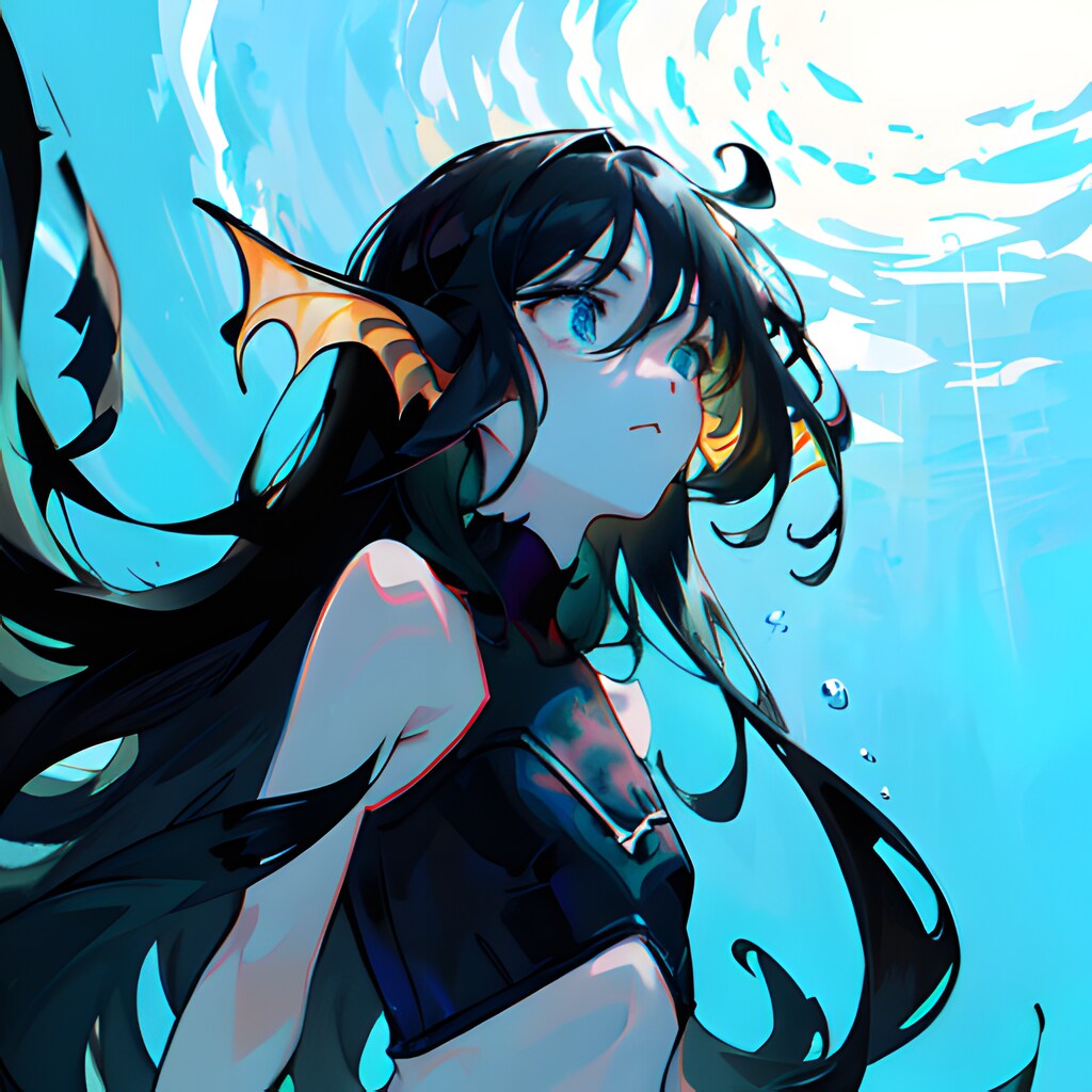人魚の少女