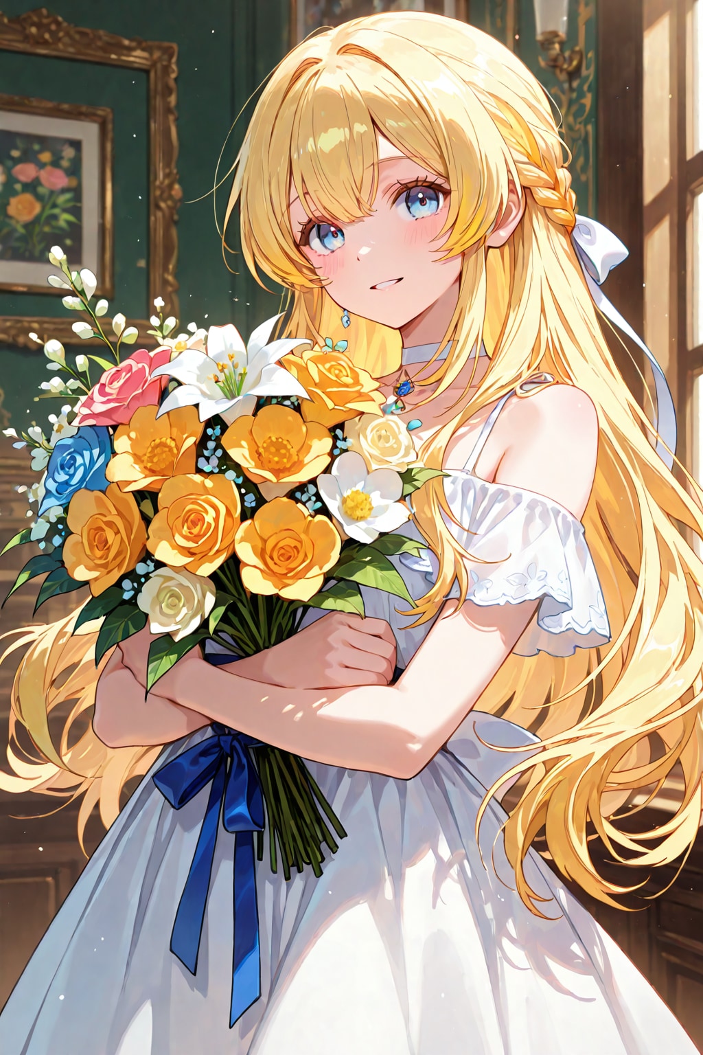 花を贈る | の人気AIイラスト・グラビア