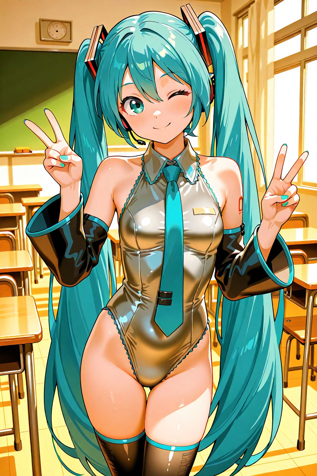 続）放課後 初音ミク